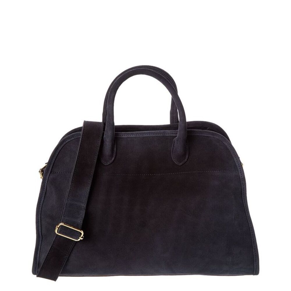 Isabella Rossetti Phoebe Suede Tote, Blue